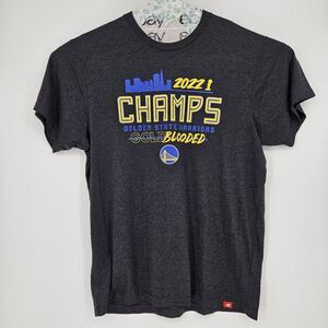 Golden State Warriors Shirt Mens 3X 2022 NBA Finals Champ Sportique Short Sleeve